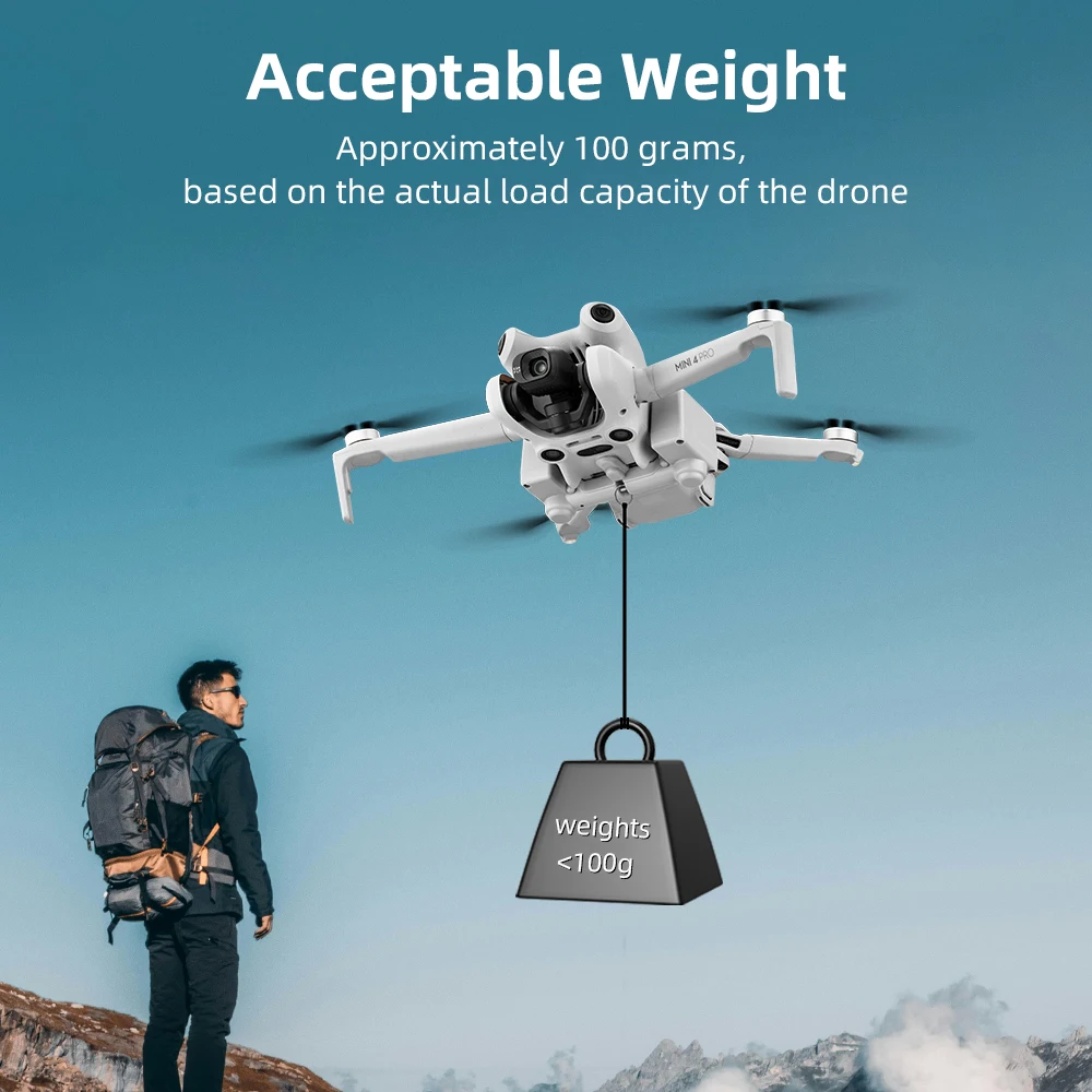 Brdrc sistema airdrop para dji - Dji Drone Mini 4 Pro avaliação e preço
